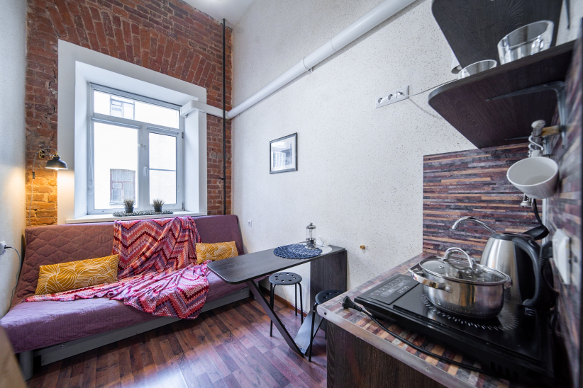 Уютная, двухуровневая студия в историческом Центре Санкт-Петербурга