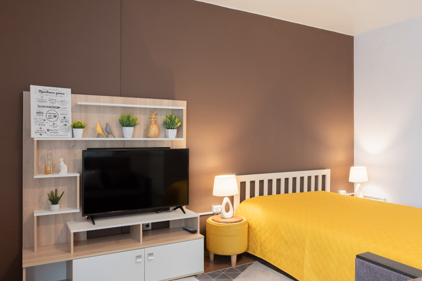 Уютная студия с видом на Залив