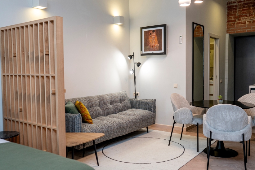 Стильная студия в Историческом центр Москвы