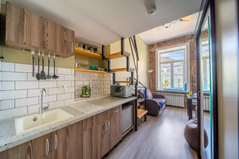 Светлые апартаменты в Центре Санкт-Петербурга